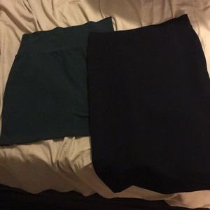 Two pencils skirts